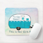 Campeur vintage du TAPIS DE SOURIS | (Avec souris)