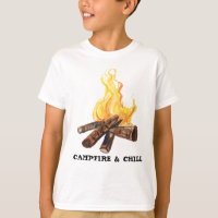 CAMPFIRE & CHILL Camping Bonfire Waterverf