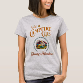 Campfire Club Camping Buiten T-shirt