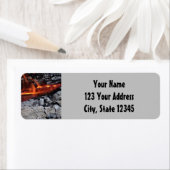 Campfire Flames Return Address Labels (Insitu)