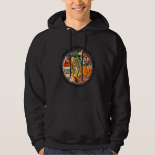 Campfire Flannels Pumpkins Leaves Hayrides Bonfir Hoodie