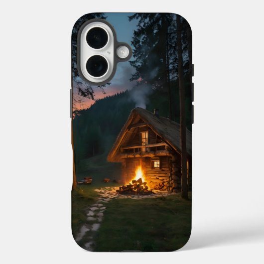 Campfire Hoesjes voor iPhone 16 (Achterkant)