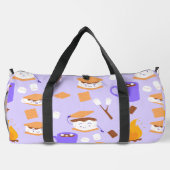 Campfire Marshmallow Chocolate Smores paarse Plunjezak (Achterkant)