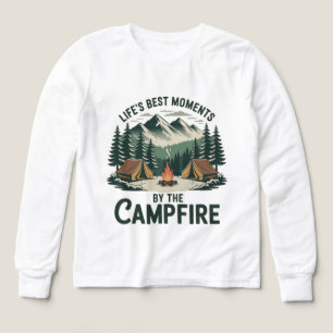 Campfire-momenten - Jongens Tent en bergen Kids’