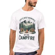 Campfire Moments Vintage Mountain Design Heren 