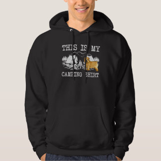 Campfire Norwich Terrier Dog Dit is mijn campagne Hoodie