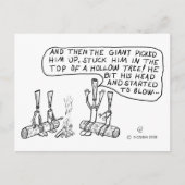 Campfire Reeds Briefkaart (Voorkant)