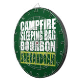 Campfire Sleeping Bag Bourbon Shenandoah Dartbord (Voorkant Rechts)