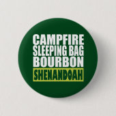 Campfire Sleeping Bag Bourbon Shenandoah Ronde Button 5,7 Cm (Voorkant)