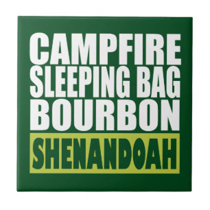 Campfire Sleeping Bag Bourbon Shenandoah Tegeltje