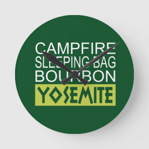 Campfire Sleeping Bag Bourbon Yosemite Ronde Klok