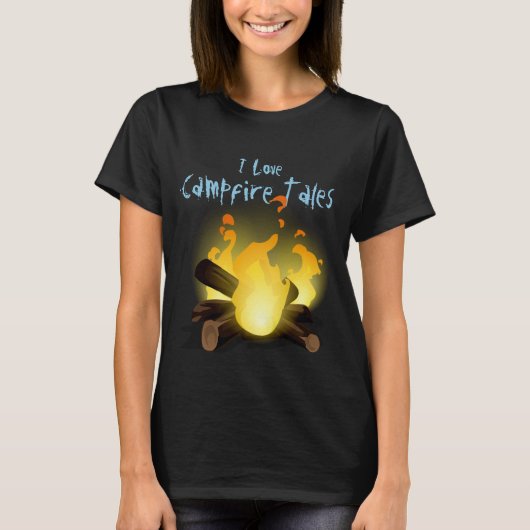 Campfire Tales Women's Basic T-Shirt (Voorkant)