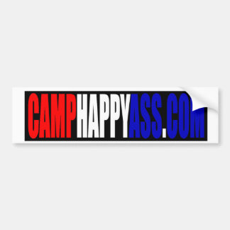 CAMPHAPPYASS.COM-Bumpersticker Bumpersticker