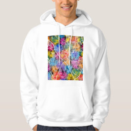Campinas Brazil City Map Hoodie