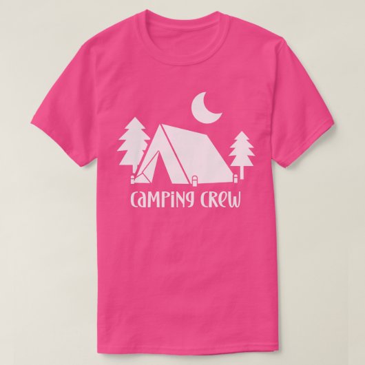 Camping 2 t-shirt (Design voorkant)