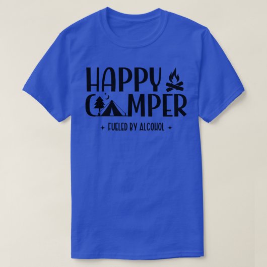 Camping 3 t-shirt (Design voorkant)