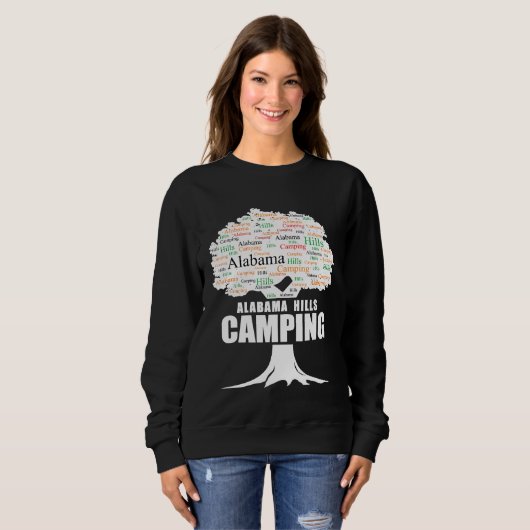 Camping Alabama Hills Camping Trui (Voorkant volledig)