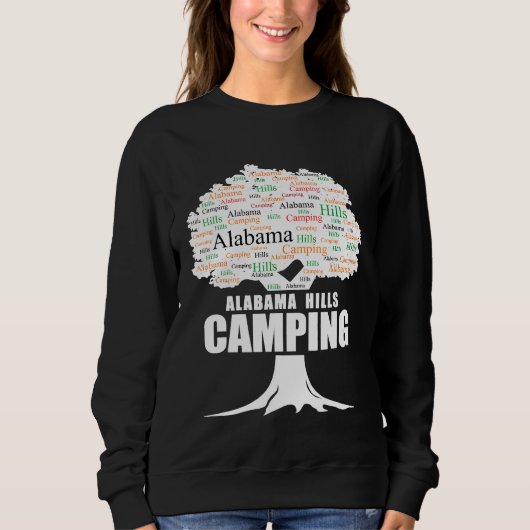 Camping Alabama Hills Camping Trui (Voorkant)