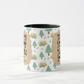 Camping Amis Petite Gang Café Mug (Centre)