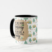 Camping Amis Petite Gang Café Mug (Devant gauche)