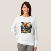 Camping Animal Funny T-shirt (Voorkant volledig)