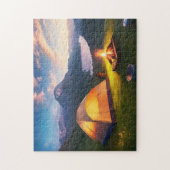 Camping Art Quiet Camping 2 fotopuzzels Internet Legpuzzel (Verticaal)