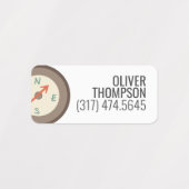 Camping Avontuur Kinderen Labels (Design 1)