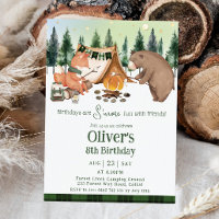 Camping Beer Fox S'more Plezier Met Vrienden Verja