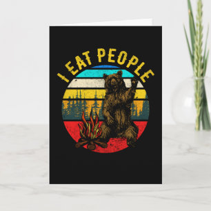 Camping Beer Wandelen Grappig Camper Cadeau Kaart