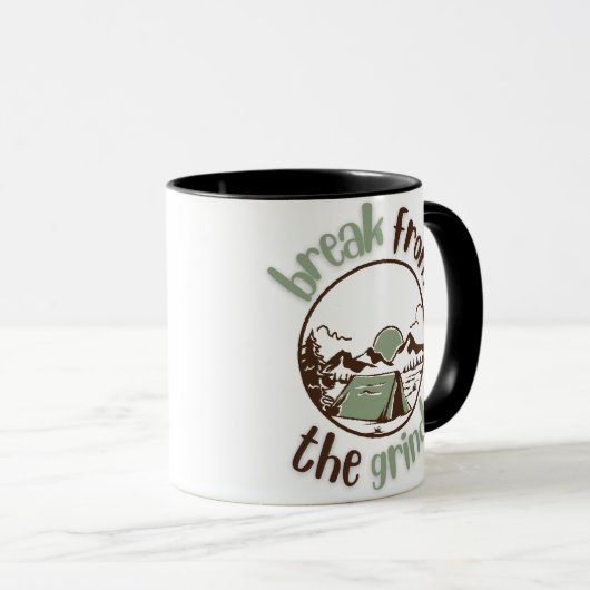 Camping BFTG Café Mug (Devant droit)