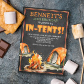 Camping Birthday Kaart