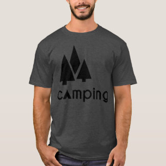 camping bomen familie t-shirt