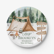 Camping Bonfire S'mores Verjaardag Outdoor