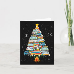 Camping Boom liefhebber cadeau Co. Camper Kerstboo Kaart