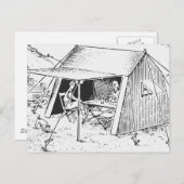 Camping Briefkaart (Voorkant / Achterkant)