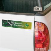 Camping Bumpersticker (Op Truck)
