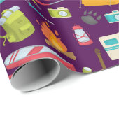 Camping Cadeaupapier (Rol Hoek)