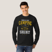 Camping Camper Dit is mijn campagne T-shirt (Voorkant volledig)