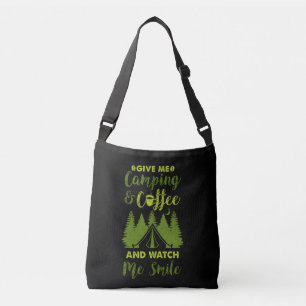 Camping Camper Koffiecadeau Crossbody Tas