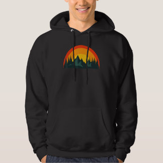 Camping Camper Outdoors fishing hiking wilderness Hoodie