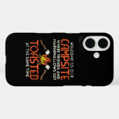 Camping Campfire en Marshmallows Case-Mate iPhone Case (Achterkant (horizontaal))