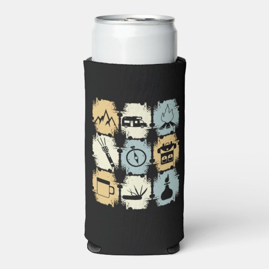 Camping - Camping Stuff Retro (Seltzer Voorkant)