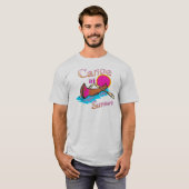 Camping Canoe T-shirt (Voorkant volledig)