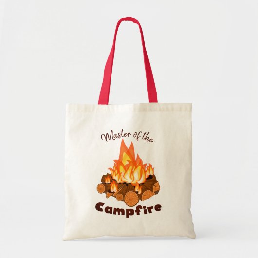Camping Canvas tas (Voorkant)