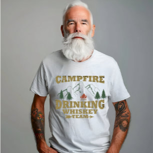 Camping citaat grappige camper zeggen t-shirt