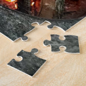 Camping créatif feu de camp photo puzzle puzzle (Côté)