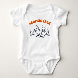 Camping Crew Baby Bodysuit