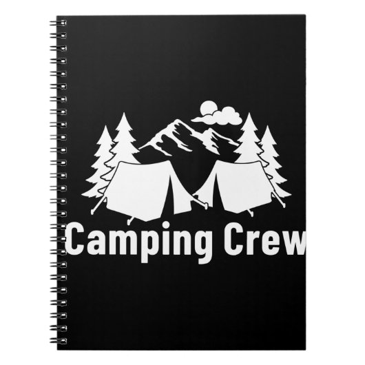 Camping Crew Notitieboek (Voorkant)