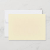 Camping dans les bois Mariage cartes RSVP (Dos)