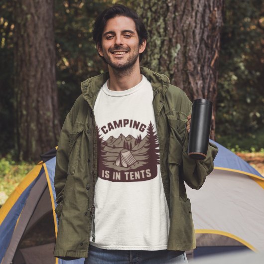 Camping Dans Tentes T-Shirt